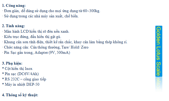 Cân bàn Công Nghiệp DB-C-1
